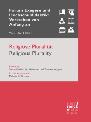 cover image of Verstehen von Anfang an, 6, 1 (2021)